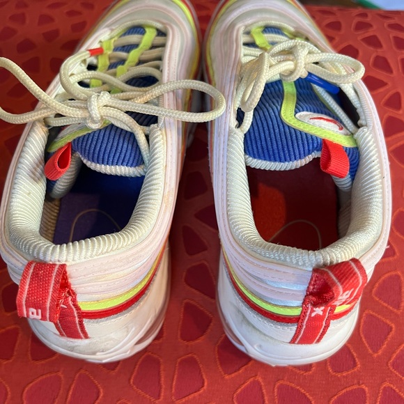 Nike Air max 97- Neon Yellow, Red Blue - Picture 5 of 6